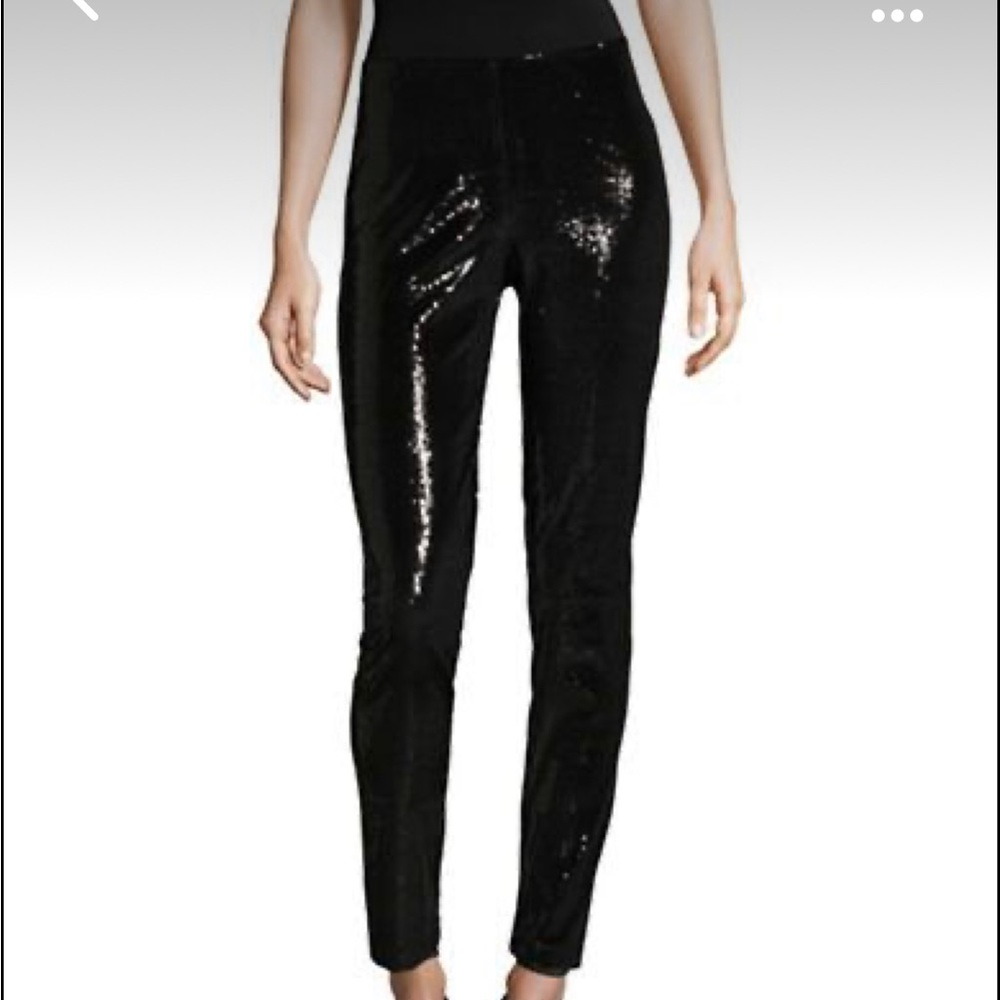 DESIGN LAB LORD & TAYLOR Sequin Leggings